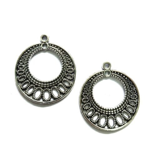 Silver Earring Base 13