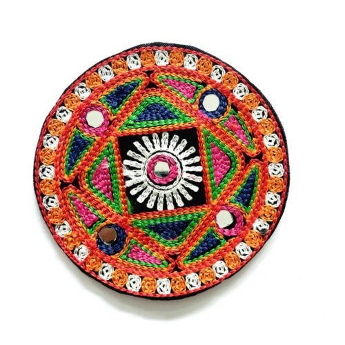 Round Embroidered Patches