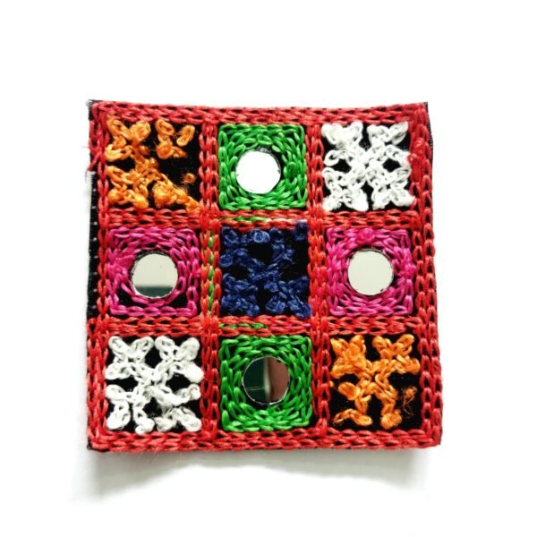 Square Embroidered Patches