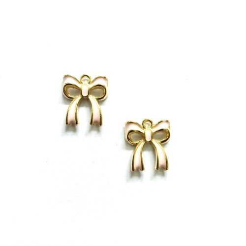 Enamel Bow Pendent 2