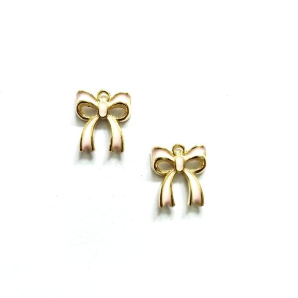Enamel Bow Pendent 2
