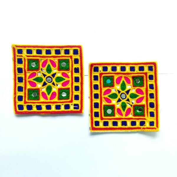 Square Embroidered Patches 2