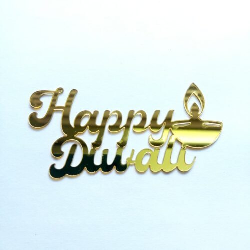 Happy Diwali Acrylic Tag