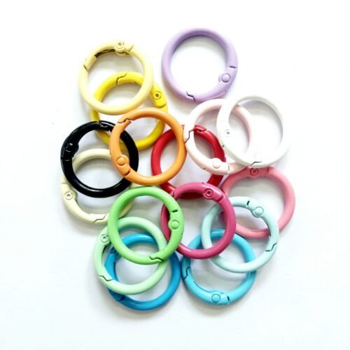 Multicolour Round Snap Hooks