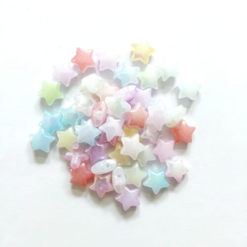 Mini Pastel Star Beads 3