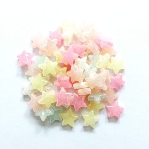 Pastel Star Beads 2
