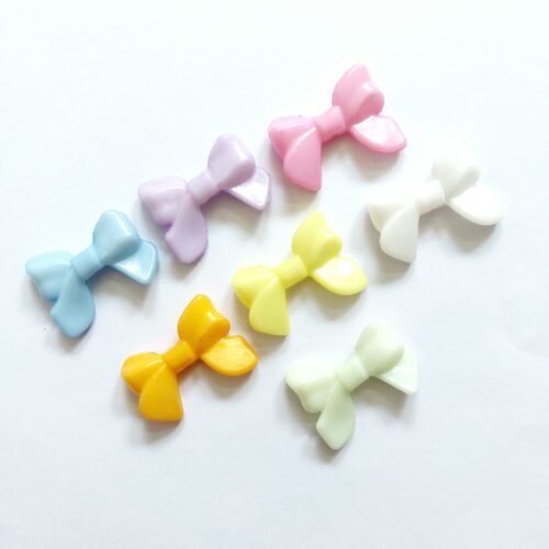 Pastel Hair Bow Beads 2