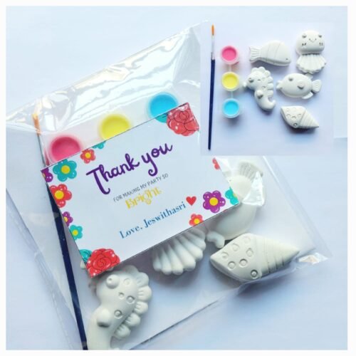 DIY Kids Painting Kit - Aqua Theme