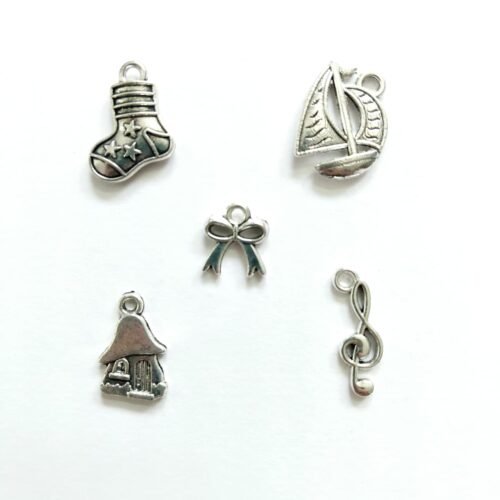 Mixed Silver Charms 17