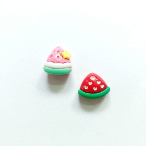 Polymer Clay Watermelon Slice