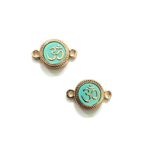 Enamel Om Charm 188