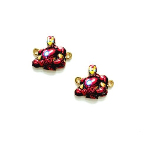 3D Metal Ironman Charms 2