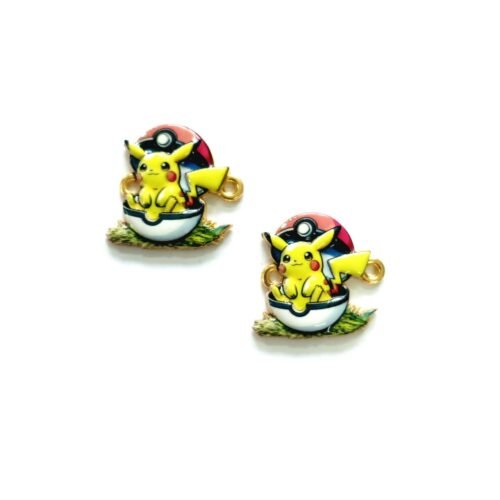 3D Metal Pikachu Charms