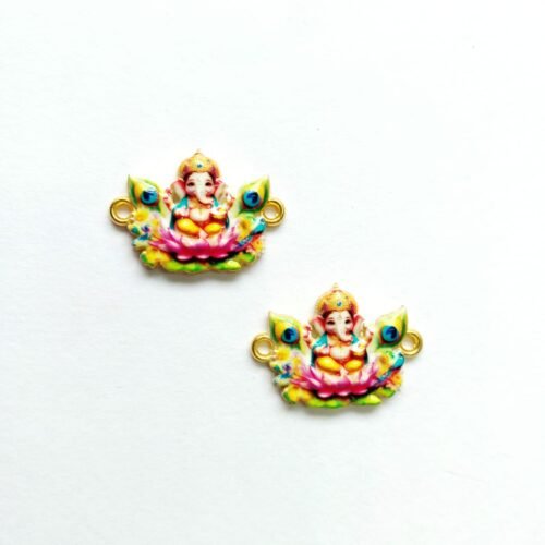 3D Metal Ganesha Charms 4