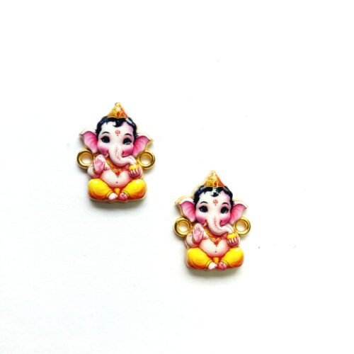 3D Metal Bal Ganesha Charms