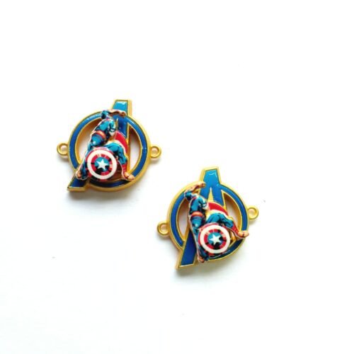 Captain America Spinner Charms
