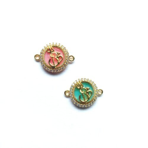 Diamond Studded Trishool Charms