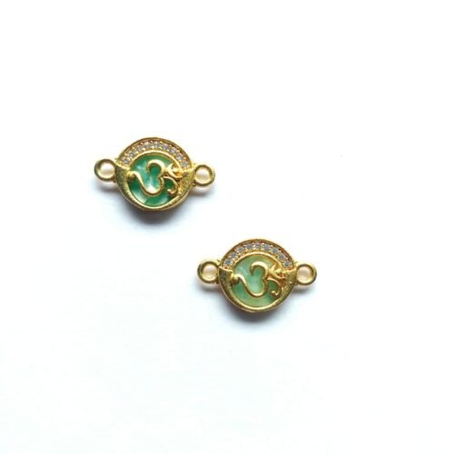 Diamond Studded Ohm Charms 41