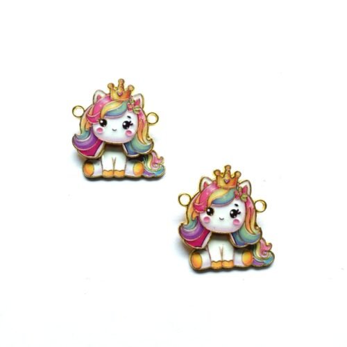 3D Baby Unicorn Dancing Charms